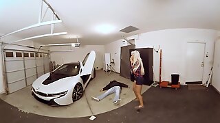 VR PORN-Hot Milf Fuck The Car Theif