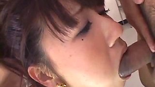 놀라운 미인 카 미사토와 일본 장면 섹스 장면