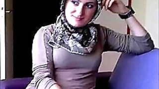 Various Turkish, Arabic and Asian girls in hijab
