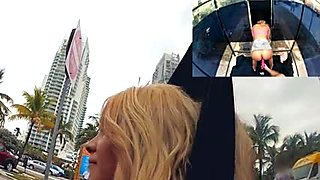 Alexis Monroe - nyilvános fasz kísértet az utcán