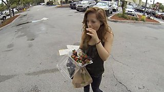 Cocksucking teen amateur fucked on spycam