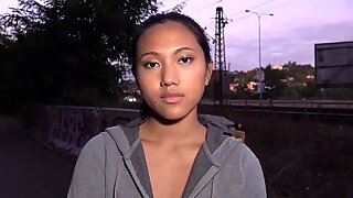 Public Agent Agent Fucks Asian Babe may Thai Doggy Style